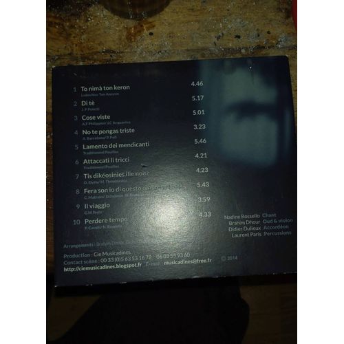 Cd Nadine Rossello Vagabonde