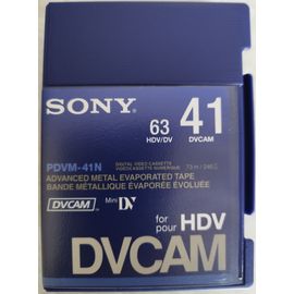 Cassette Vidéo Sony Mini DV Modèle PDVM-41N Digital Vidéo DVCAM Original