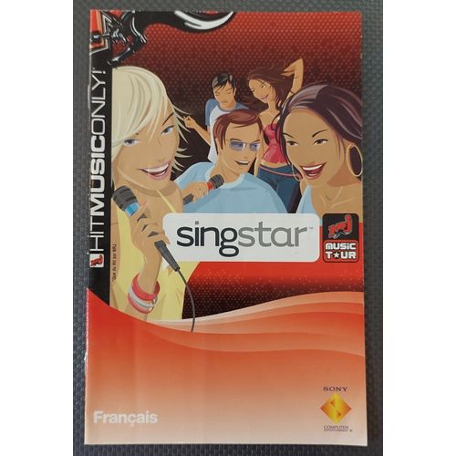 Singstar Nrj Music Tour - Notice Officielle Playstation 2 - Sony