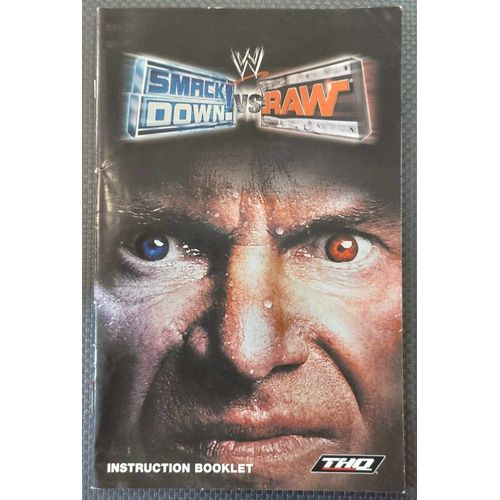Smackdown Vs Raw - Notice Officielle Playstation 2 - Sony