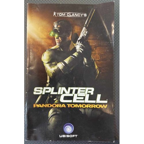 Tom Clancy's Splinter Cell Pandora Tomorrow - Notice Officielle Playstation 2 - Sony