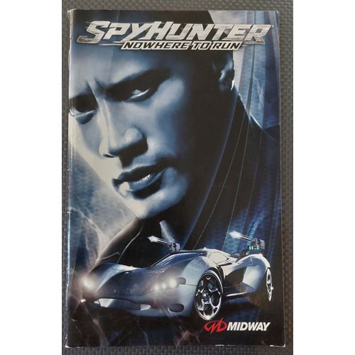 Spy Hunter No Where To Run - Notice Officielle Playstation 2 - Sony
