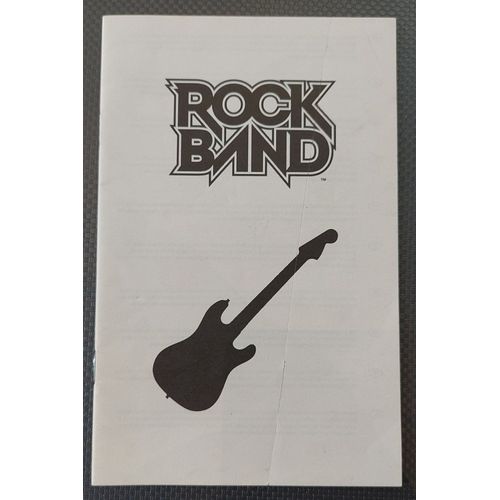 Rockband - Notice D'utilisation Et D'installation De La Guitare Pour Playstation 2 Et Playstation 3 - Sony