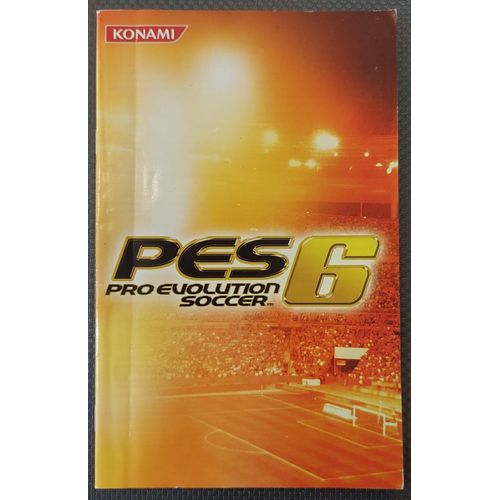Pro Evolution Soccer 6 - Pes 6 - Notice Officielle Playstation 2 - Sony