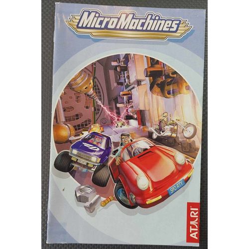 Micro Machine - Notice Officielle Playstation 2 - Sony