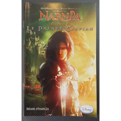Le Monde De Narnia Chapitre 2 Le Prince Caspian - Notice Officielle Playstation 2 - Sony