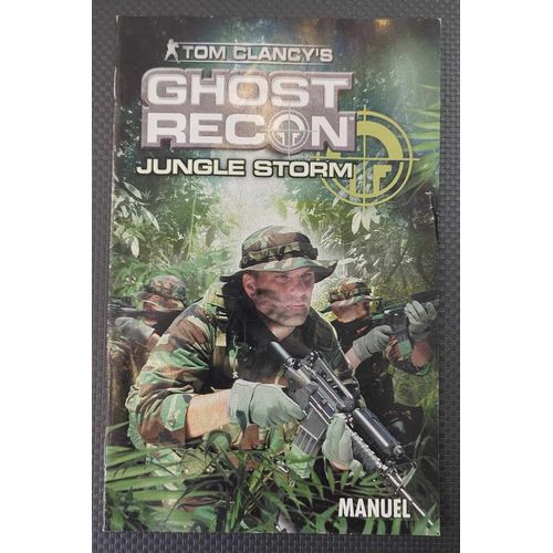 Tom Clancy's Ghost Recon Jungle Storm - Notice Officielle Playstation 2 - Sony