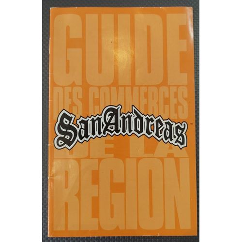 Gran Theft Auto San Andreas - Notice Officielle Playstation 2 - Sony
