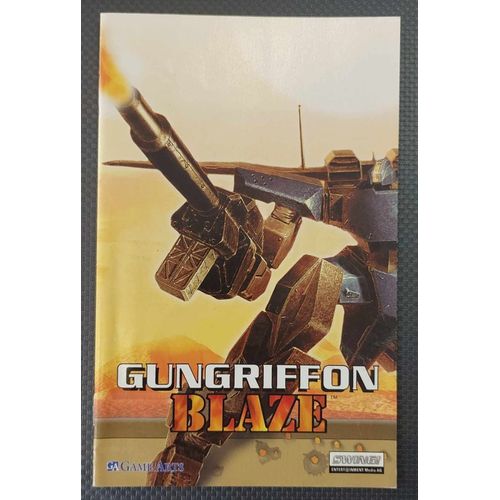 Gungriffon Blaze - Notice Officielle Playstation 2 - Sony