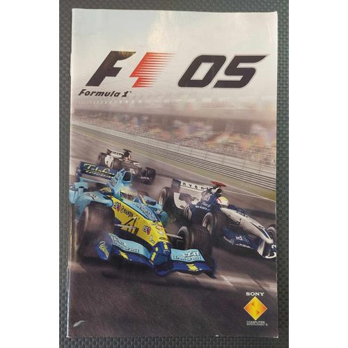 Formula 1 F1 05 - Notice Officielle Playstation 2 - Sony