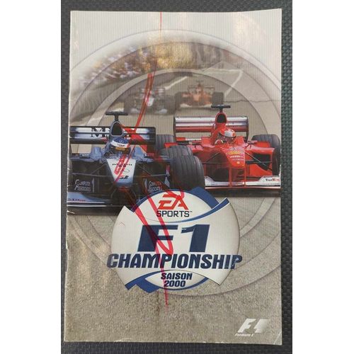F1 Championship Saison 2000 - Notice Officielle Playstation 2 - Sony