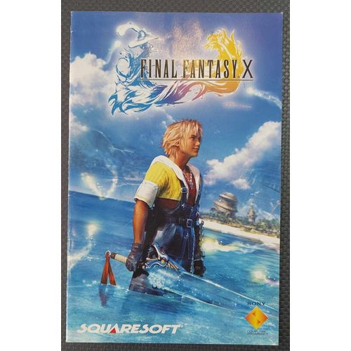 Final Fantasy X - Notice Officielle Playstation 2 - Sony