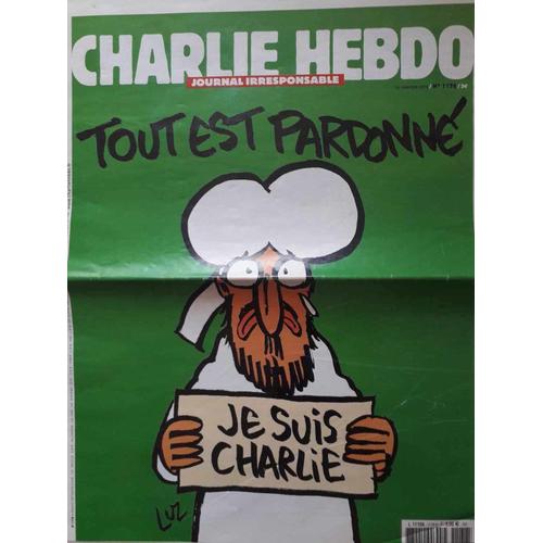 A Vendre Exemplaire Charlie Habdo 14 Janvier 2015, N°1178