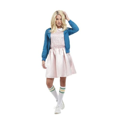 Strange Costume Fille Rosa Stranger Things Femmes