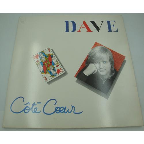 Dave Coté Coeur Lp 1979 Cbs Déjà/Si Tu Veux Rester/Une Autre Terre