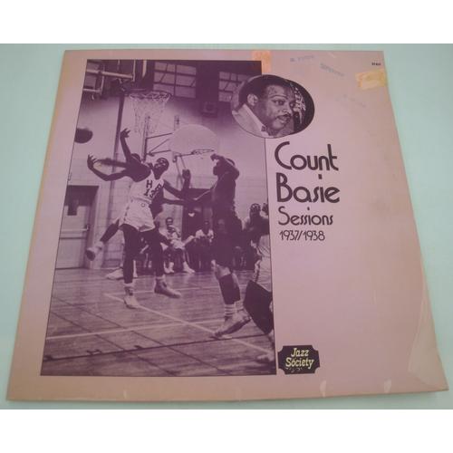Count Basie Sessions 1937/1938 Lp Jazz Society - Every Tub/Moten Swing
