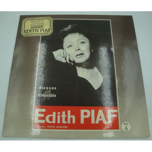 Edith Piaf Bobino 1963 - Les Amants - Vol.6 Lp 1983 Columbia - Le Chant D'amour