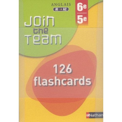Anglais 6e/5e Join The Team A1-A2 - 126 Flashcards