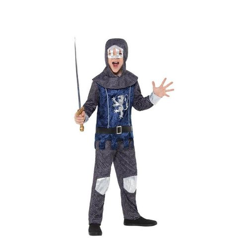 Déguisement De Chevalier Médiéval Bleu Pour Enfant