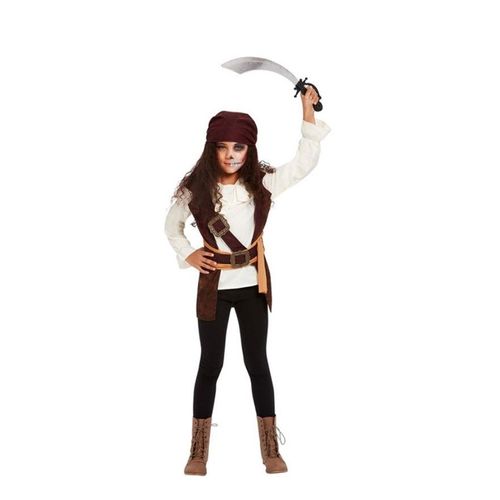 Costume De Pirate Brown Pour Les Filles