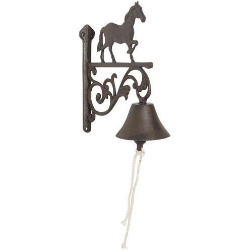 Cloche Ancienne Cheval En Fonte