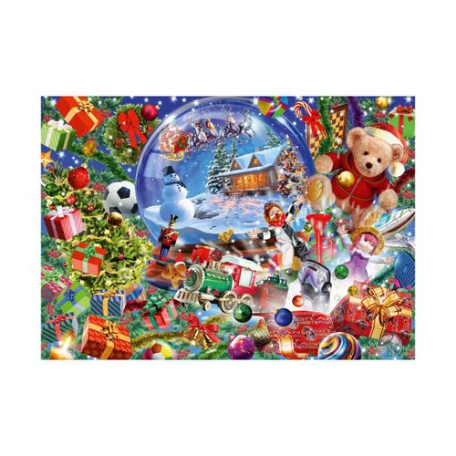 Puzzle Bluebird - Globe De Noël, 1000 Pièces