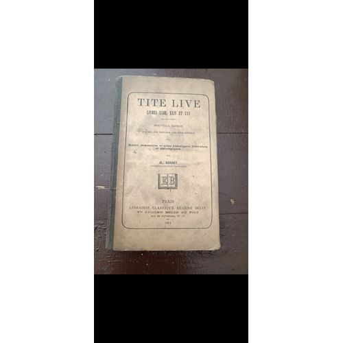 Tite Live - Livres Xxiii, Xxiv Et Xxv