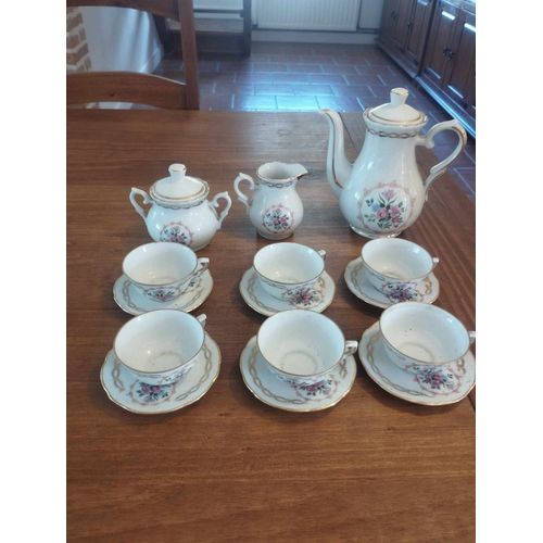 Service À The Ou À Café En Porcelaine De Luxe De St Lubin