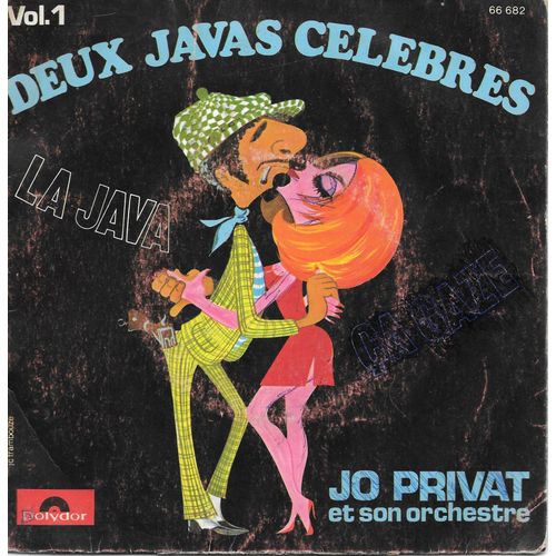 Jo Privat : La Java / Ca Gaze (Deux Javas Célèbres) [Vinyle 45 Tours 7"]