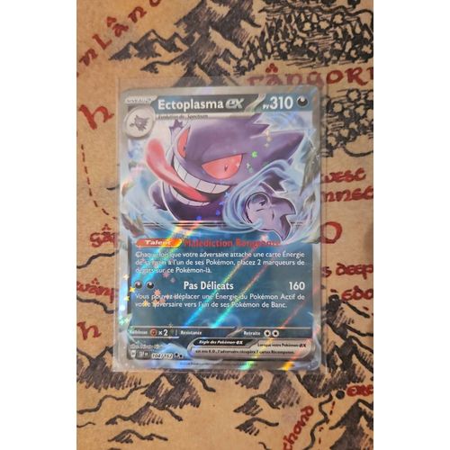 Carte Pokemon Ectoplasma Ex 104/162 Ev05 Nm Fr