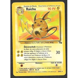 Carte Pokémon Raichu 29/62 - Fossile Wizards (Fr)