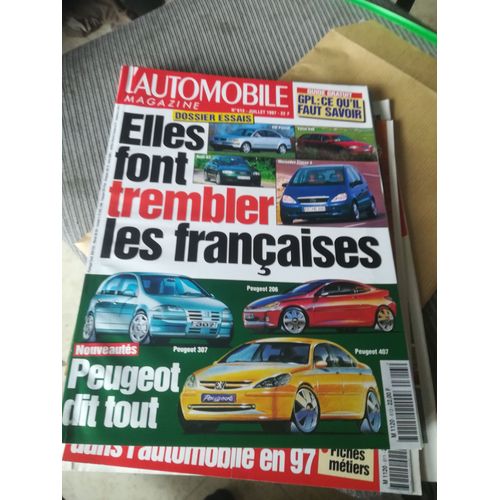 L Automobile Magazine 613 De 1997 Ford Puma 1.7 6v,Saab 9-5 2.0t Se,Honda Crv 2.0 Es Bva,Toyota Rav4 2.0 16s Vx,Mercedes C240,Daewoo Lanos 1.5 Se,Moto Guzzi V10 Centauro,Ferrari F355 Spider,Tvr Chimae