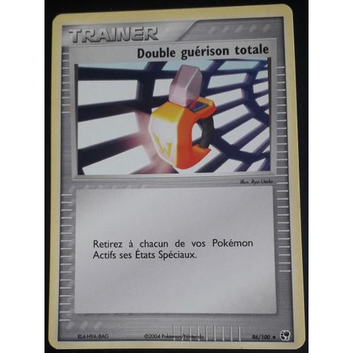 Carte Pokémon Trainer Double Guérison Totale 86/100 - Ex Tempête De Sable (Fr)