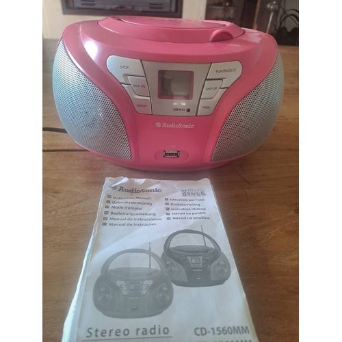 Radio CD USB rose