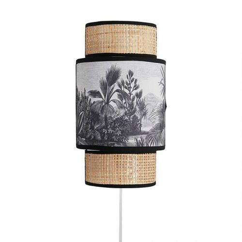 Applique Incurv?E Rotin Tissu Ombrage