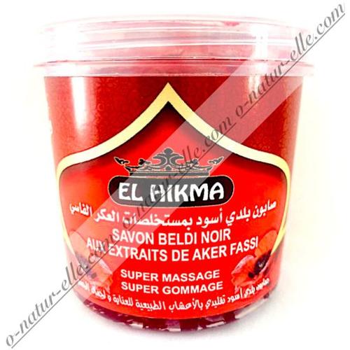 Savon Noir Beldi Aker Fassi Akar Fassi 100% Naturel 250g Black Soap 