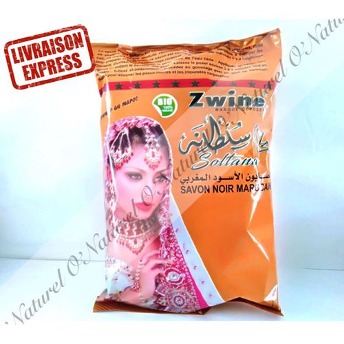 Savon Noir Marocain À L'argan Beldi Bio 100% Naturel 300g Black Soap Jabón Negro 