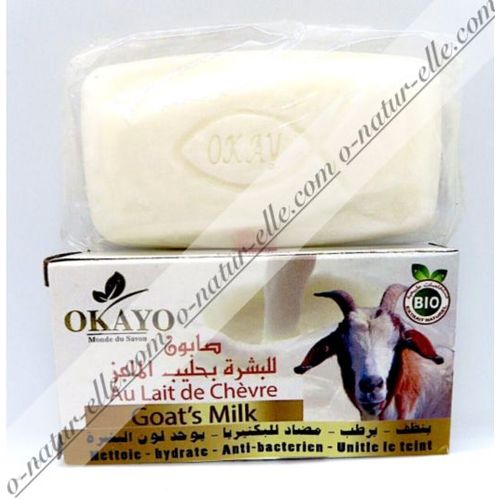 Savon Au Lait De Chèvre Bio 100% Naturel 115g Goat's Milk Soap Jabon Leche Cabra 
