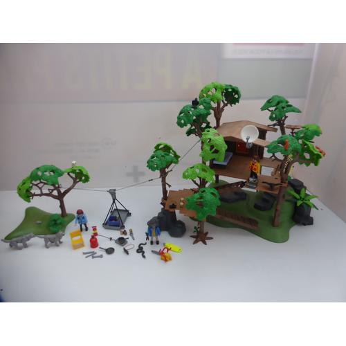 Playmobil Maison Dans Les Arbres Aventuriers Forêts Loups