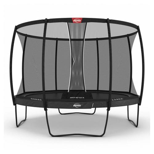 Trampoline Champion Regular 430 Grey Avec Filet De Securité Dlx Xl