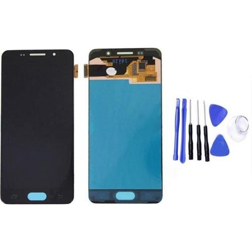 Noir Ecran Tactile + Écran Lcd Complet Vitre Pour Samsung Galaxy A3 2016 A310 A310f A310h A310m?Luminosité Réglable?