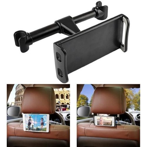 Jring 10pcs Support De Voiture Pour Tablette/T?L?Phone V?Hicule R?Glable 360? Rotative ? L'arri?Re Du Si?Ge-Noir