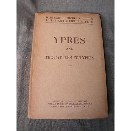 Ww1 Angleterre Livre Sur Ypres Et La Bataille D'ypres En Anglais Édition 1920 Rare 2