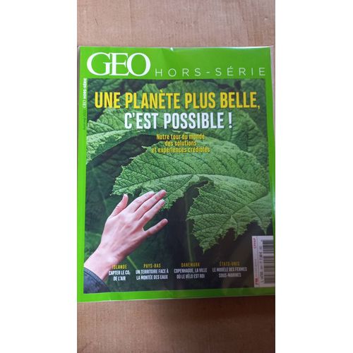 Geo Collection 36 H Une Planète Plus Belle C'est Possible