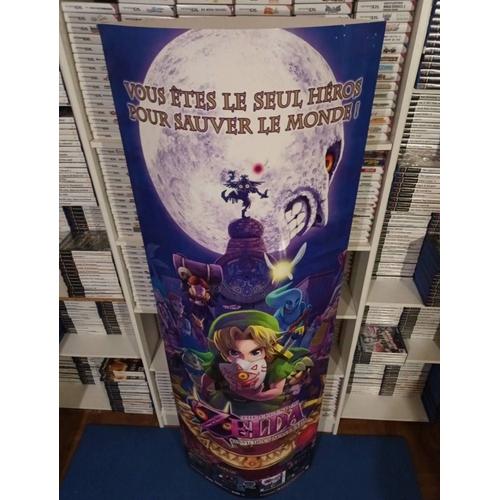 Plv Totem The Legend Of Zelda Majora's Mask 3d Store Stand Boutique Nintendo 3ds