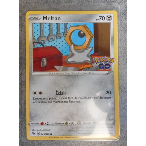 Carte Pokemon Meltan 045/078 - Eb10.5 - Pokemon Go - Vf