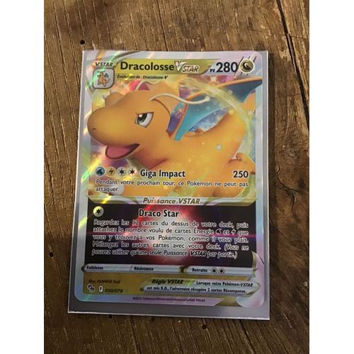 Dracolosse Vstar 050/78 Série Pokémon Go