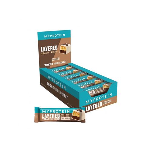 Layered Protein Bar (12x60g)|Cookies| Barres Protéinées|Myprotein 