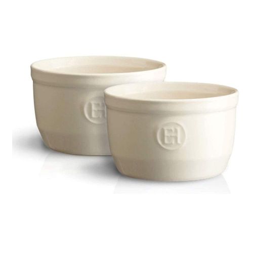 Set De 2 Ramequins N°10 Beige En Céramique
