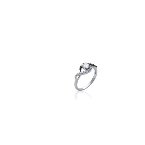 Bague Femme - Argent 925 - Oxyde De Zirconium